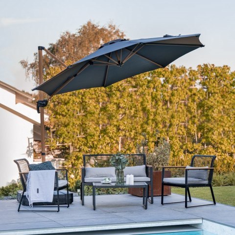 Parasol ogrodowy ROMA S antracyt