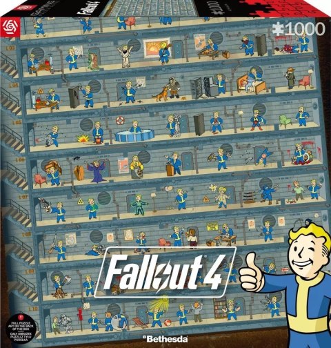 Puzzle Good Loot Gaming Puzzle: Fallout 4 Perk Poster 1000 elementów