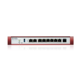 Firewall Zyxel USGFLEX200H 8xWAN/LAN SPI firewall: 6500 Mbps Max. IPsec VPN: 100