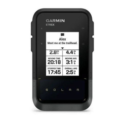 Nawigacja turystyczna Garmin eTrex SE GPS Solar Czarny/Szary