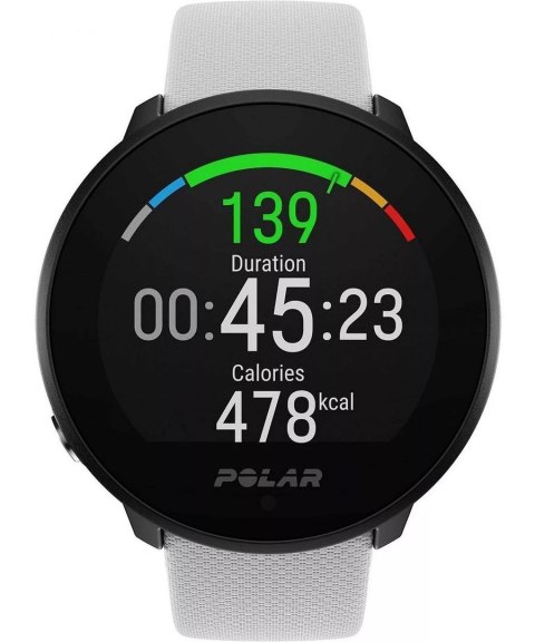 Zegarek Sportowy POLAR Unite biały S-L Tunnel