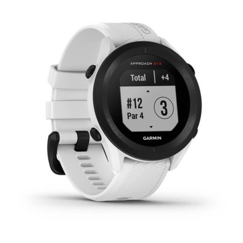 Zegarek sportowy Garmin Approach S12 GPS Golf White 43,7mm Biały