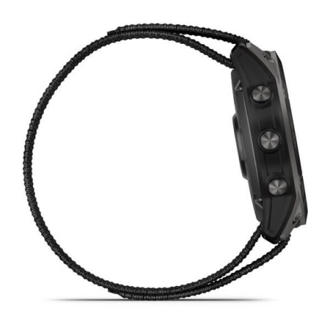 Zegarek sportowy Garmin Enduro 2 Solar Black Carbon Gray DLC Ti Ultrafit Band