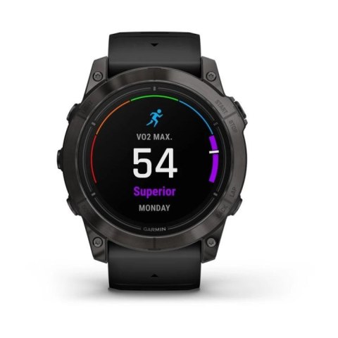 Zegarek sportowy Garmin Epix Pro Gen 2 Sapphire AMOLED 51mm Czarny