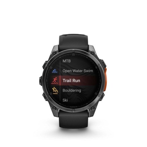 Zegarek sportowy Garmin Fenix 8 AMOLED 47mm Czarny