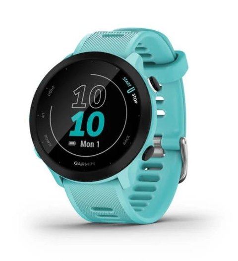 Zegarek sportowy Garmin Forerunner 55 42mm Turkusowy