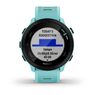 Zegarek sportowy Garmin Forerunner 55 42mm Turkusowy