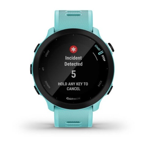 Zegarek sportowy Garmin Forerunner 55 42mm Turkusowy