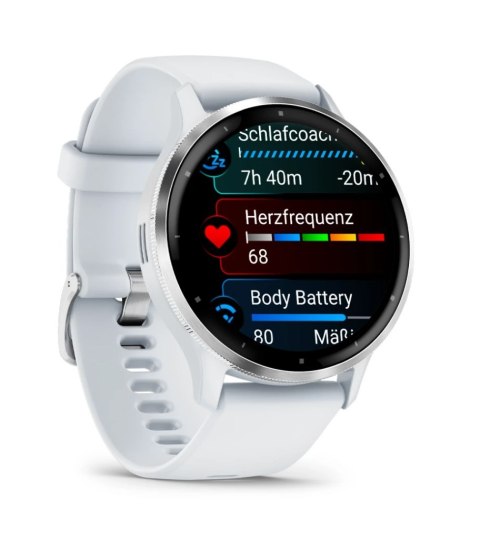 Zegarek sportowy Garmin Venu 3 AMOLED 45mm Biały