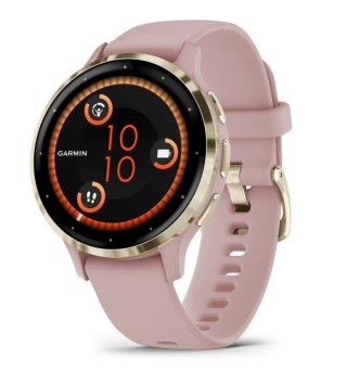 Zegarek sportowy Garmin Venu 3S AMOLED 41mm Golden Rose