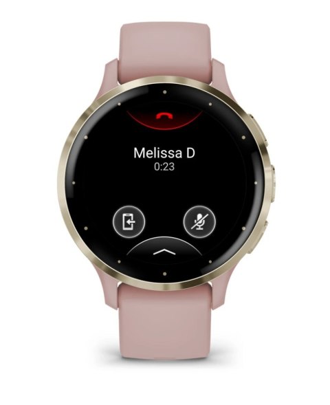 Zegarek sportowy Garmin Venu 3S AMOLED 41mm Golden Rose