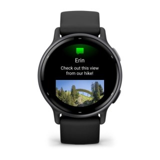 Zegarek sportowy Garmin Vivoactive 5 AMOLED 42mm Czarny
