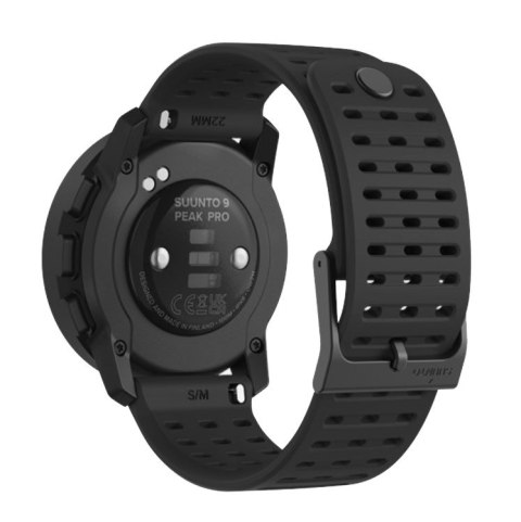 Zegarek sportowy Suunto 9 Peak Pro 43mm Czarny