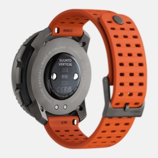 Zegarek sportowy Suunto Vertical Titanium Solar Canyon 49mm Czarny