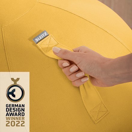 LEITZ Piłka do siedzenia Ergo Cosy, żółta