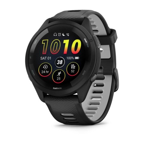 Zegarek sportowy Garmin Forerunner 265 AMOLED 46mm Czarny