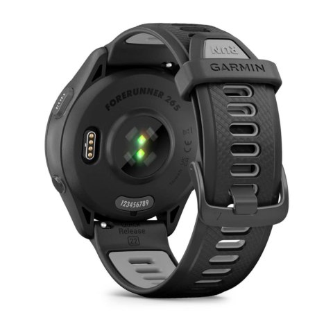 Zegarek sportowy Garmin Forerunner 265 AMOLED 46mm Czarny