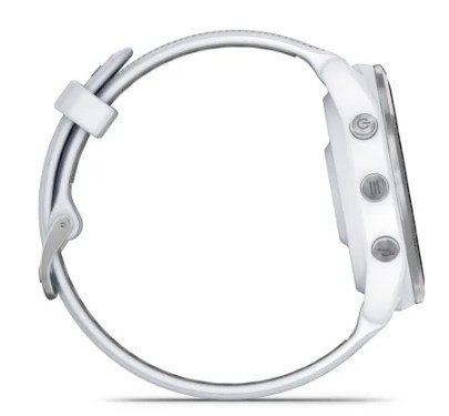 Zegarek sportowy Garmin Forerunner 965 mleczny kwarc