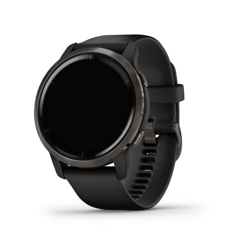 Zegarek sportowy Garmin Venu 2 AMOLED 45,4mm Czarny