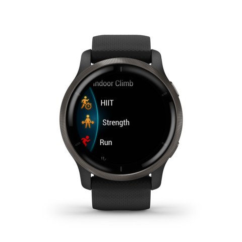 Zegarek sportowy Garmin Venu 2 AMOLED 45,4mm Czarny