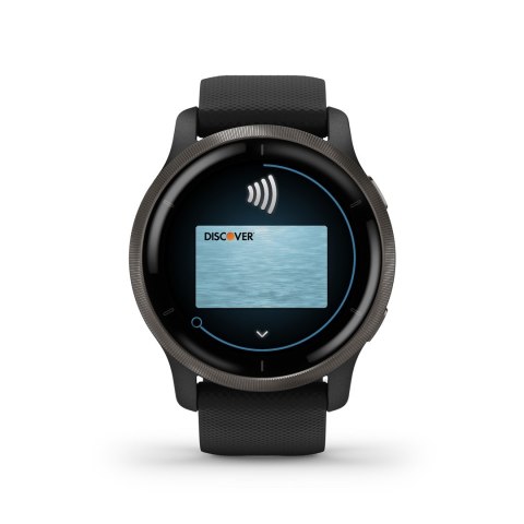Zegarek sportowy Garmin Venu 2 AMOLED 45,4mm Czarny