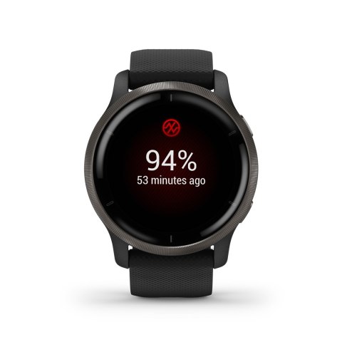 Zegarek sportowy Garmin Venu 2 AMOLED 45,4mm Czarny