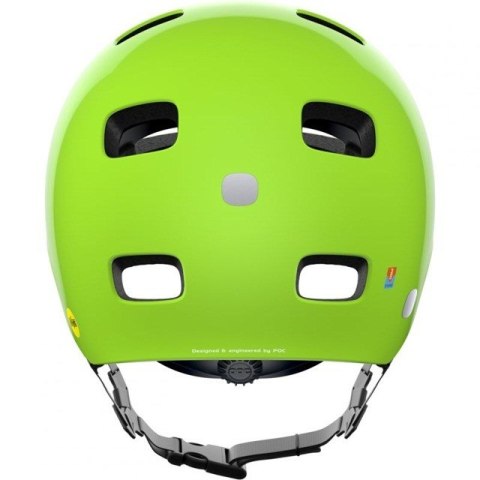 Kask rowerowy kids POCito Crane MIPS zielony roz.S