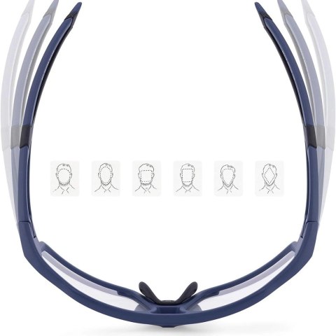 Okulary rowerowe Rockbros SP216BL fotochromowe UV400 - niebieskie