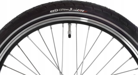 Rower elektryczny składany Snapp City-E Grafit