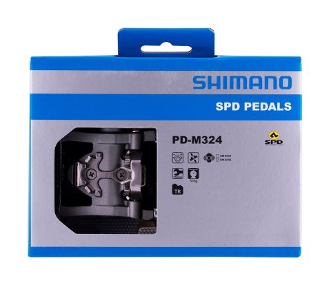 Shimano Pedały SPD PD-M324 Srebrne