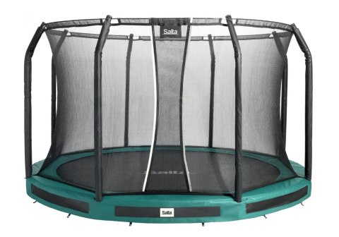 Trampolina Premium Ground Combo 427cm zielona
