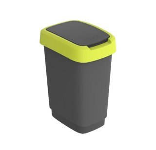 Rotho kosz na śmieci obrotowy TWIST limonkowy 50L
