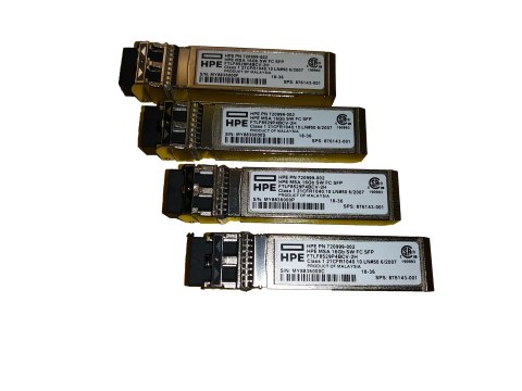 HPE MSA 16Gb Short Wave Fibre Channel SFP+ 4-pack Transceiver C8R24B