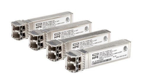 HPE MSA 16Gb Short Wave Fibre Channel SFP+ 4-pack Transceiver C8R24B