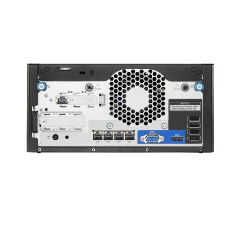 HPE ProLiant MicroServer Gen10 Plus v2 E-2314 4-core 16GB-U VROC 4LFF-NHP 180W External PS Server P54649-421