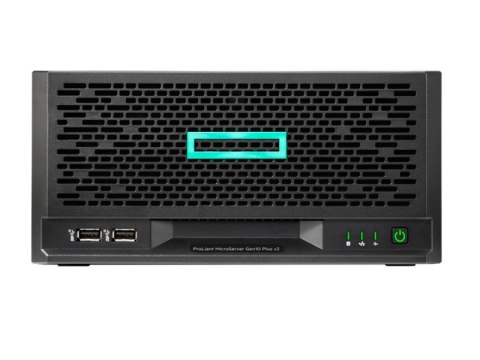 HPE ProLiant MicroServer Gen10 Plus v2 E-2314 432GB-U 4xLFF(2x1TB) VROC 180W External PS Server P70335-425