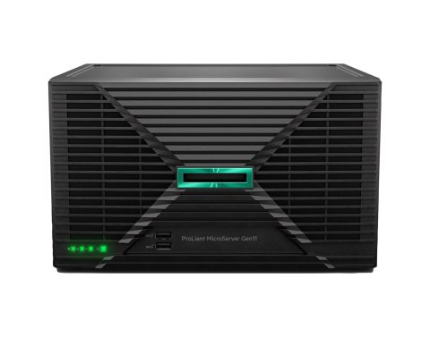 HPE ProLiant MicroServer Gen11 E-2414 2.6GHz 4-core 1P 16GB-U VROC 4LFF-NHP 180W External PS Server P68820-421