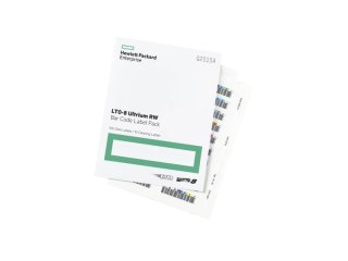 HPE LTO-8 Ultrium barcode label pack (x100)