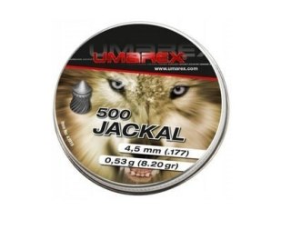 Śrut 4,5 mm Umarex Jackal Pointed Ribbed 500 szt