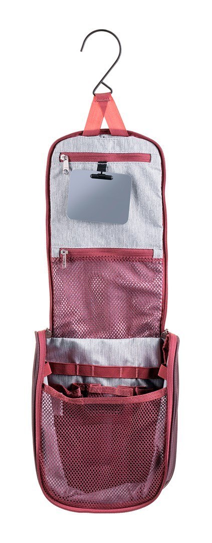 Kosmetyczka turystyczna DEUTER Wash Center I caspia-raisin