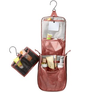 Kosmetyczka turystyczna DEUTER Wash Center II caspia-raisin