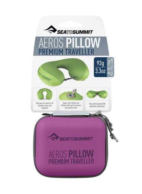 Poduszka SEA TO SUMMIT Aeros Premium Traveller Magenta