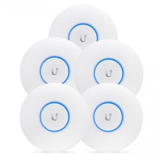 Access Point Wi-Fi 5 Ubiquiti UniFi AC LR 2.4GHz(3x3)/5GHz(2x2) PoE/Passive24V 1x1G 5pak