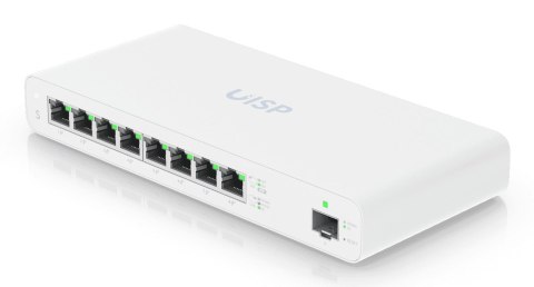 Switch Ubiquiti UISP Switch 9p PoE ( Passive: 8;) 110W Managed Gigabit (UISP-S-EU)