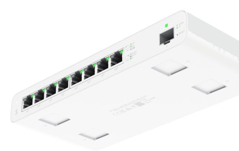 Switch Ubiquiti UISP Switch 9p PoE ( Passive: 8;) 110W Managed Gigabit (UISP-S-EU)