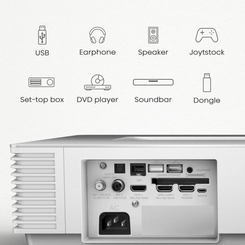 LASER TV HISENSE 120L5HA 120" 4K + Ekran