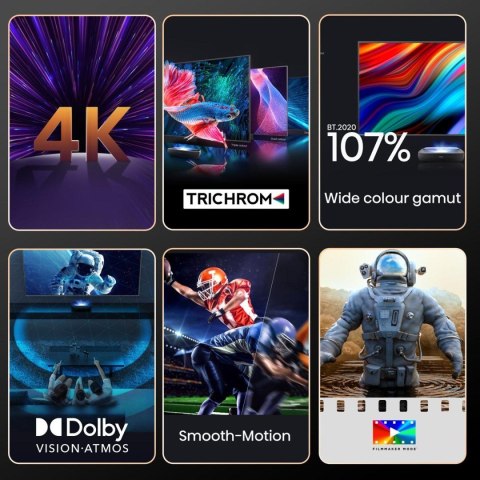 LASER TV HISENSE 120L9HD 120" 4K + Ekran