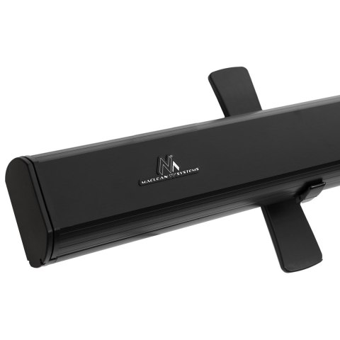 MACLEAN PRZENOŚNY EKRAN PROJEKCYJNY, KOMPAKTOWY, PODŁOGOWY, 100", 16:9 MC-964 (WYPRZEDAŻ)