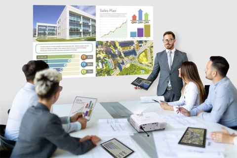 PROJEKTOR EPSON EB-W55 LCD, 4000 ANSI 16000:1