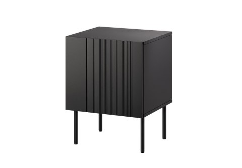 Szafka nocna 2szt ISLA 44,5x40x59 czarny mat